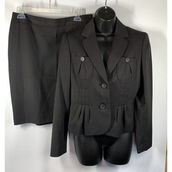 Nine West two piece skirt suit size 8 petite - Picture 1 of 12